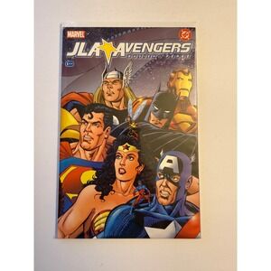 JLA Avengers #1 Marvel DC Comics 2003 Busiek Perez Crossover Superman Batman